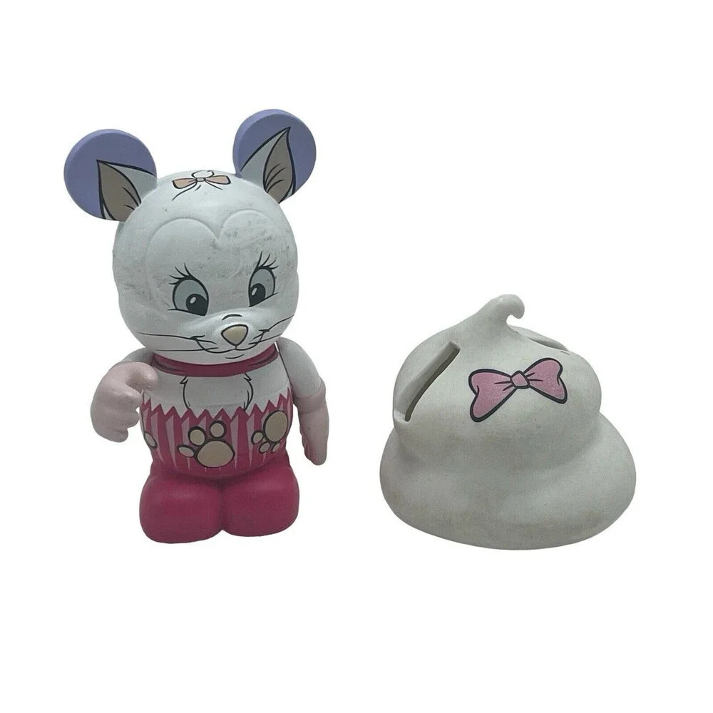 DISNEY Vinylmation - BAKERY Series - MARIE CUPCAKE - Artist: Susan Foy 3”